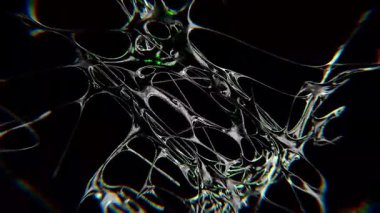 Çevresel krometip fütüristik y2k döngüleme tasarım elemanının tasarımı