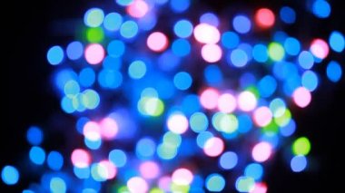 Daire bokeh ışıklar arka plan