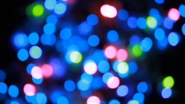 Daire bokeh ışıklar arka plan