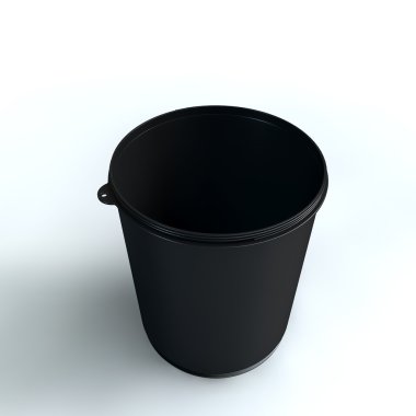 Shaker şişe kapağı perspektif içinde olmadan