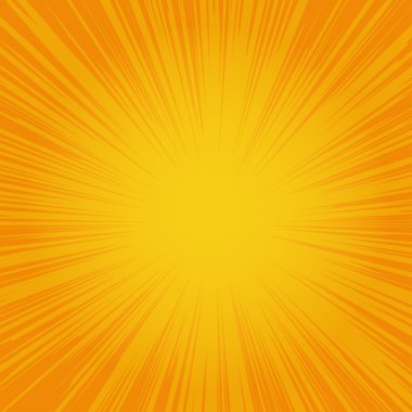 Turuncu sunburst arka plan vektör