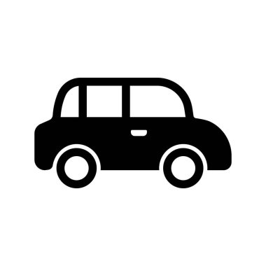 araba, otomobil, araç, ulaşım simgesi çizimi