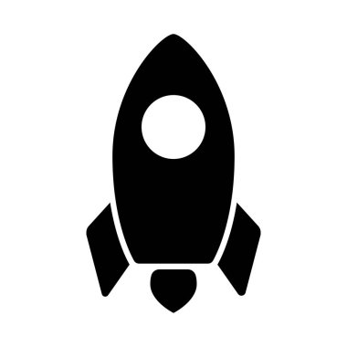 roket, uzay gemisi, araç, ulaşım simgesi çizimi