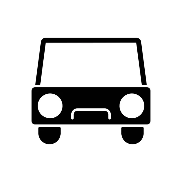 Auto Auto Voertuig Transport Icoon Vector Illustratie — Stockvector