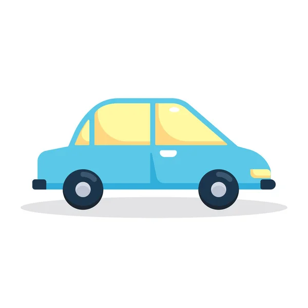 Автомобіль Автомобіль Транспорт Транспорт Плоский Значок Векторні Ілюстрації — стоковий вектор