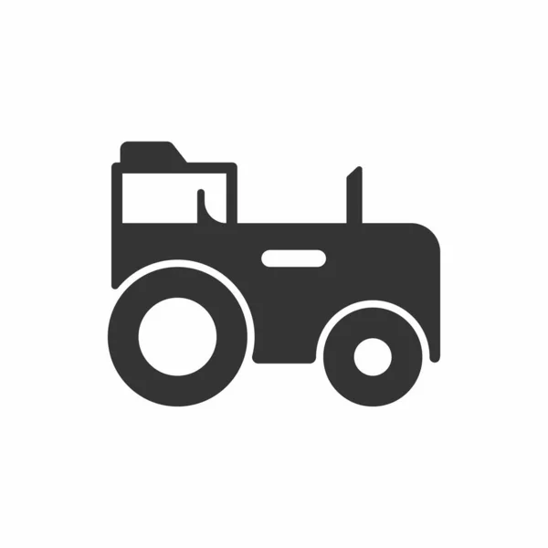 Tractor Agriculture Icon Vector Illustration — Stock Vector