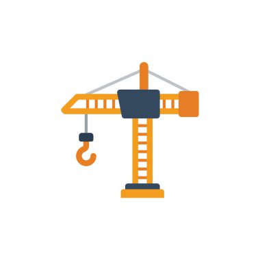 İnşaat vinci, bina vinci, vinç ikonu