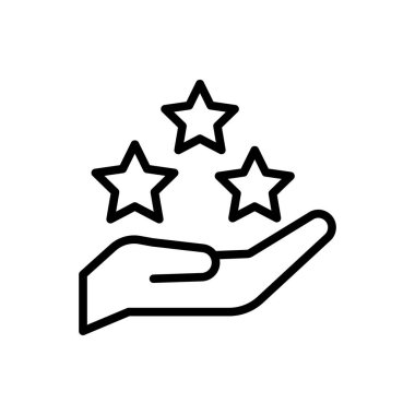 derecelendirme, oran simgesi vektör çizimi