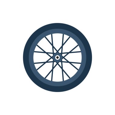 bisiklet tekeri vektör illüstrasyonu