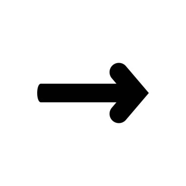 ok simgesi, ok başlıkları vektörü, yön illüstrasyonu