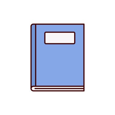 kitap simgesi okuma vektörü, kitap illüstrasyonu