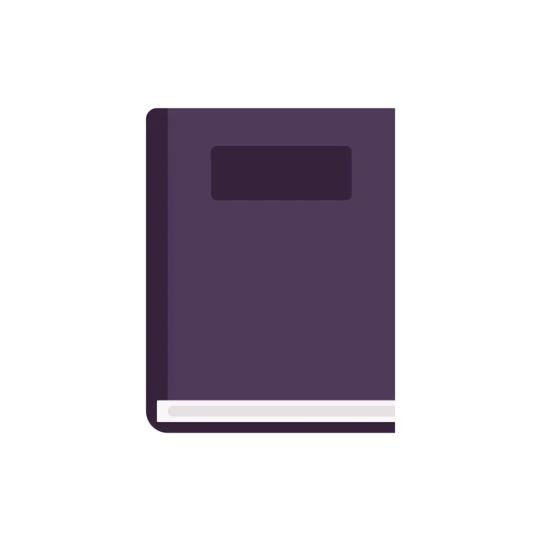 Livro Ícone Leitura Vetor Ilustração Ebook — Vetor de Stock