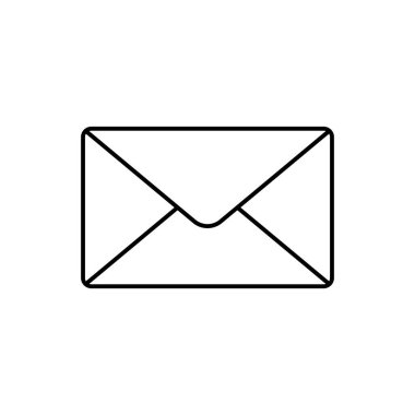 posta simgesi, zarf vektörü, e- posta illüstrasyonu