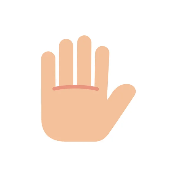 Hand Icon Human Hand Vector Illustration — Stock Vector