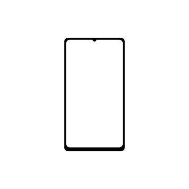 mobil simge, cep telefonu vektör çizimi