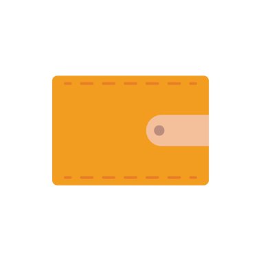 cüzdan simgesi, cüzdan simgesi vektör illüstrasyonu