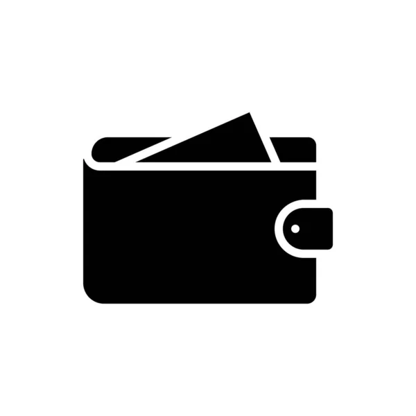 Wallet Icon Purse Icon Vector Illustration — Stock Vector