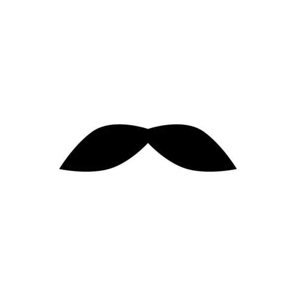 Ícone Bigode Ilustração Vetor Ícone Bigode —  Vetores de Stock