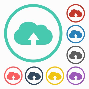 bulut upload simgesini