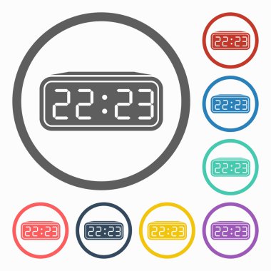 Dijital Saat simgesi