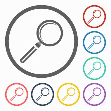 büyüteç simgesini