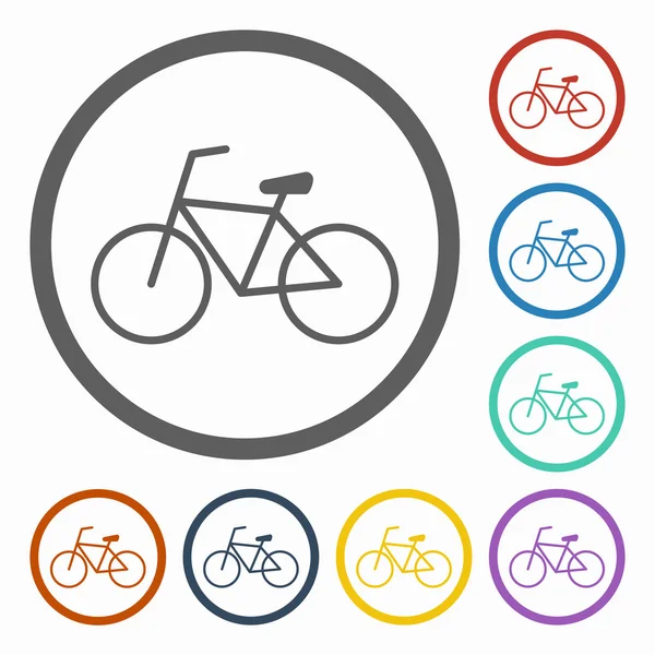 Icono de bicicleta — Vector de stock