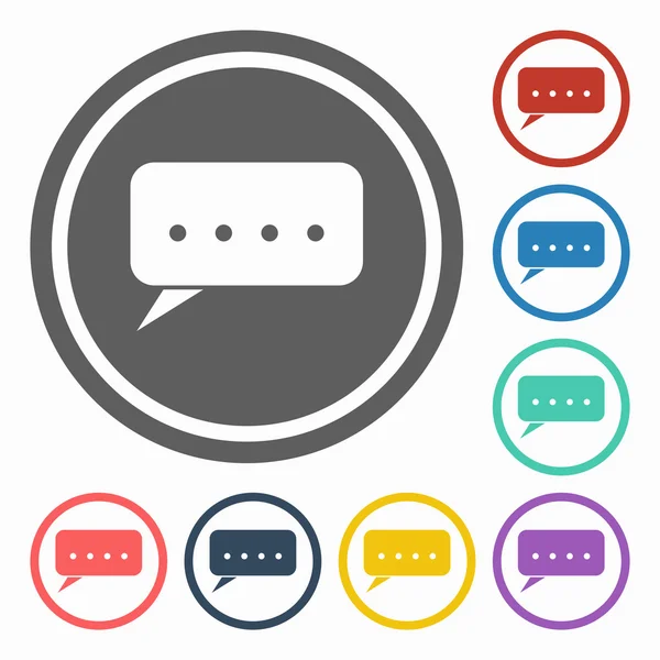 Comments icon — Stock Vector