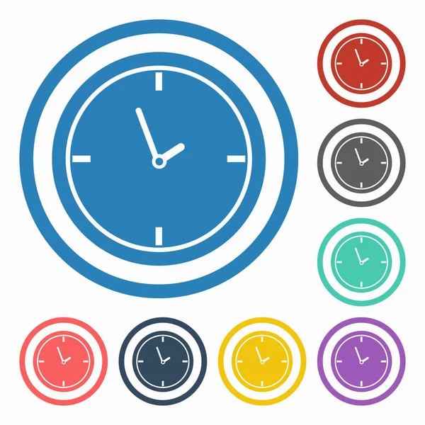 Icono del reloj — Archivo Imágenes Vectoriales