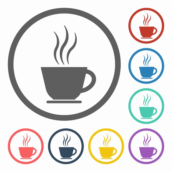 Koffiecup Icoon — Stockvector