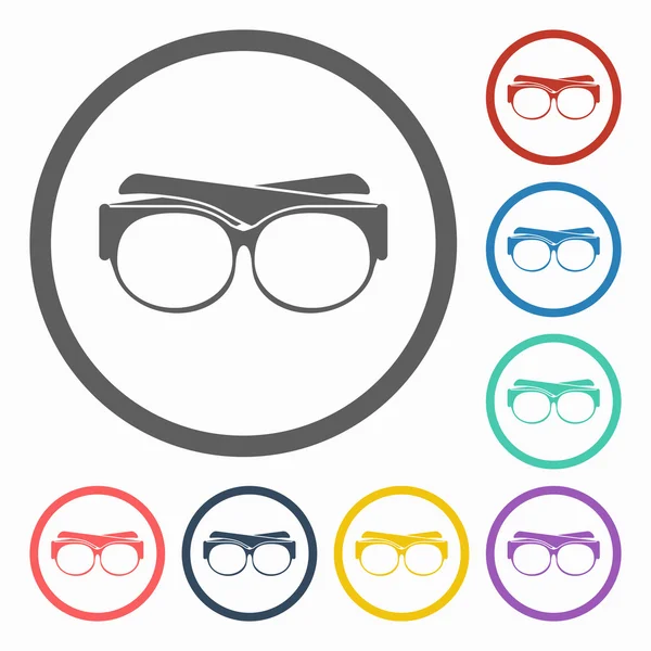 Glasses icon — Stock Vector