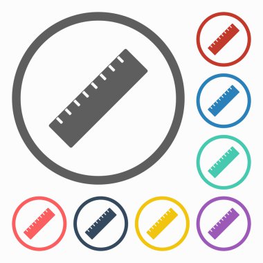 Ruler icon clipart