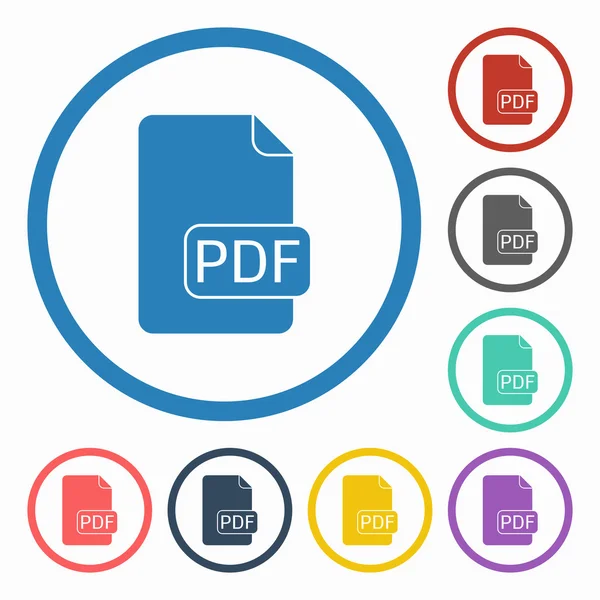 Archivo icono PDF — Archivo Imágenes Vectoriales