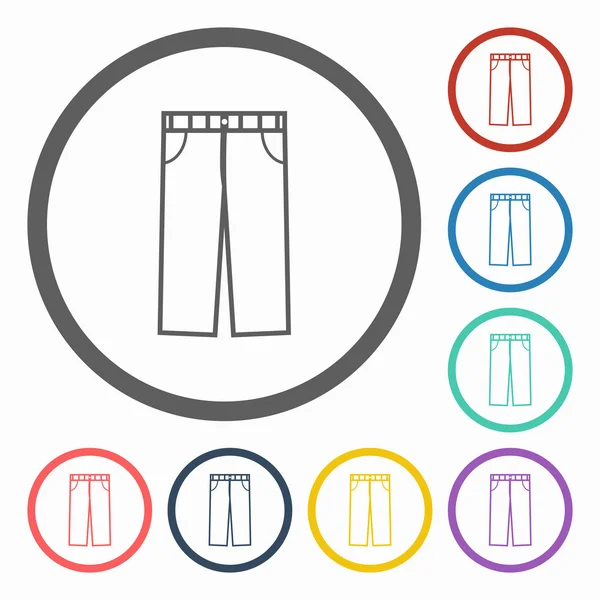 Icône pantalon — Image vectorielle