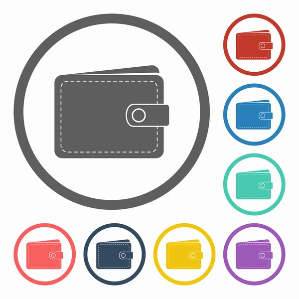 Wallet icon — Stock Vector