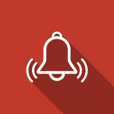 Zil simgesini uzun gölge ile