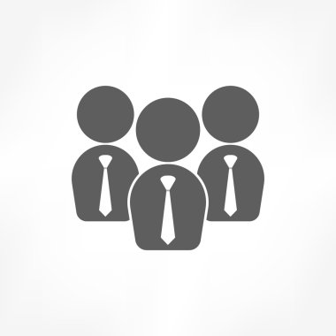 işadamı takım simgesi