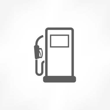 Gas pump icon clipart