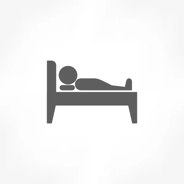 Sleep icon — Stock Vector