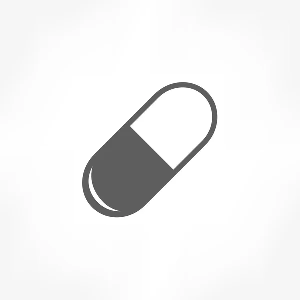 Capsule icon — Stock Vector