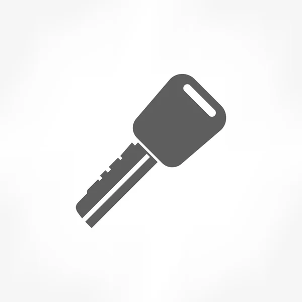 Auto sleutel pictogram — Stockvector