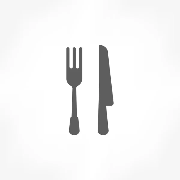 Fork knife icon — Stock Vector