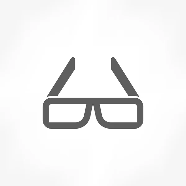 Okulary ikona — Wektor stockowy