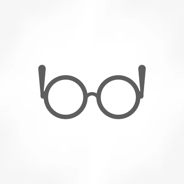 Bril, pictogram — Stockvector