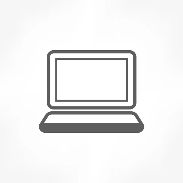 Laptop icon — Stock Vector