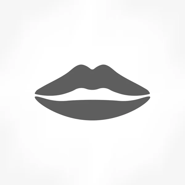 Ícone dos lábios —  Vetores de Stock
