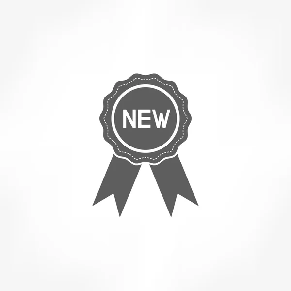Nuova icona badge — Vettoriale Stock