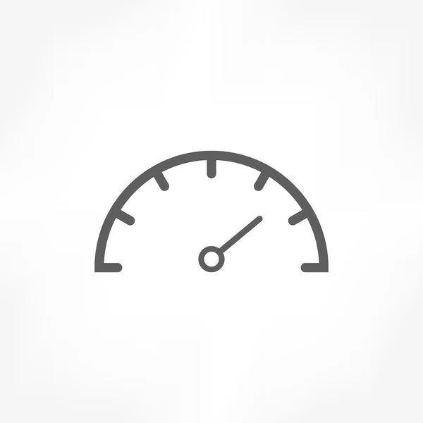 Speedometer icon — Stock Vector