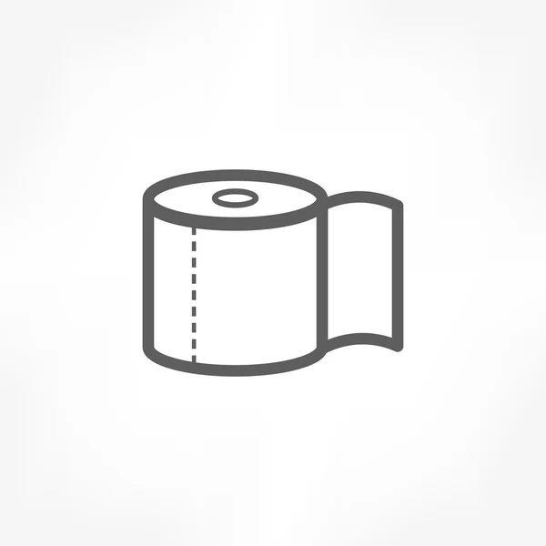 Papier toaletowy ikona — Wektor stockowy