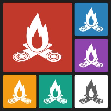 şenlik ateşi simgesi