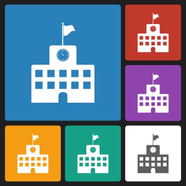 okul binası simgesi